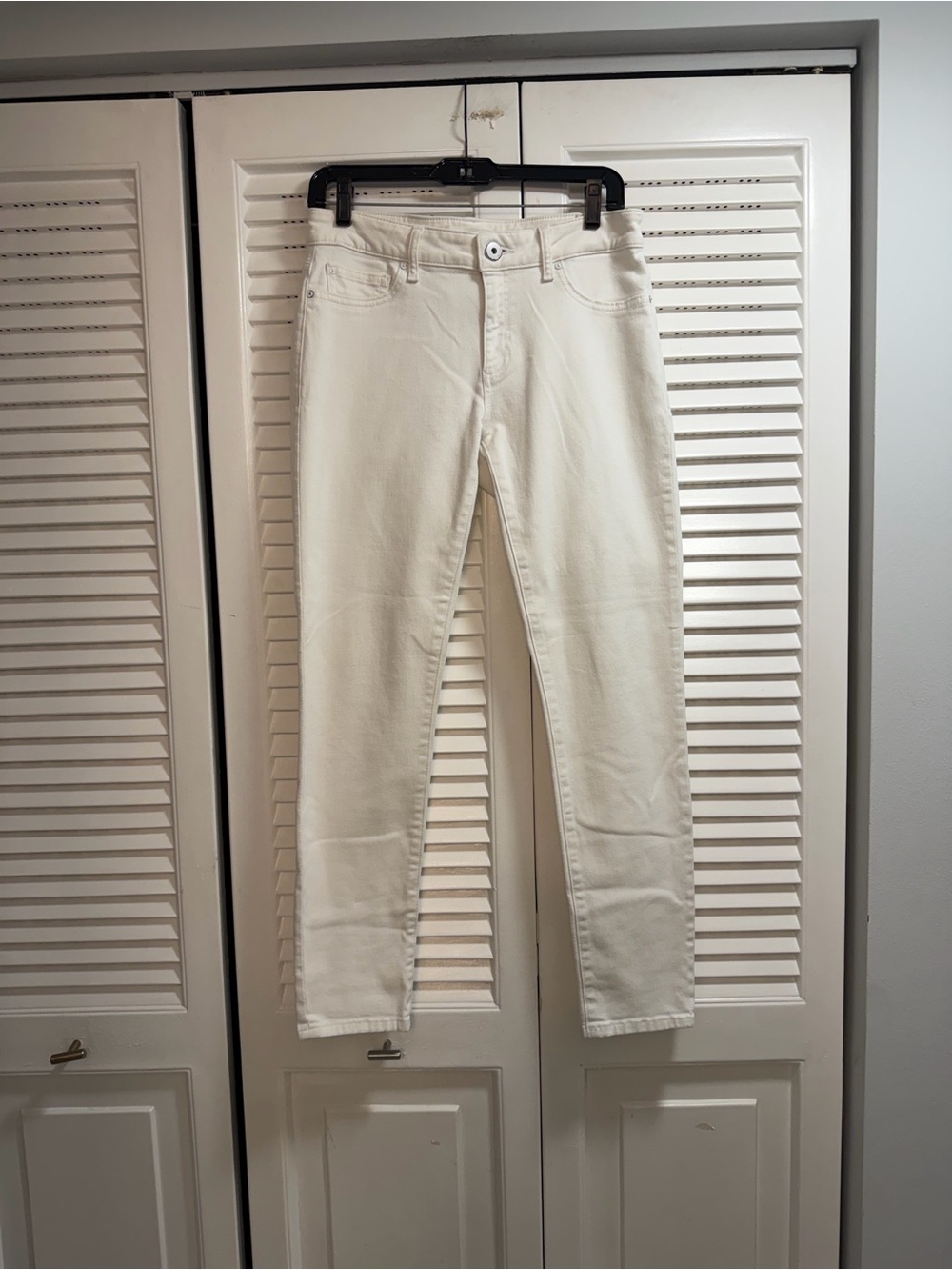 DL1961 White Emma Power Legging Jean